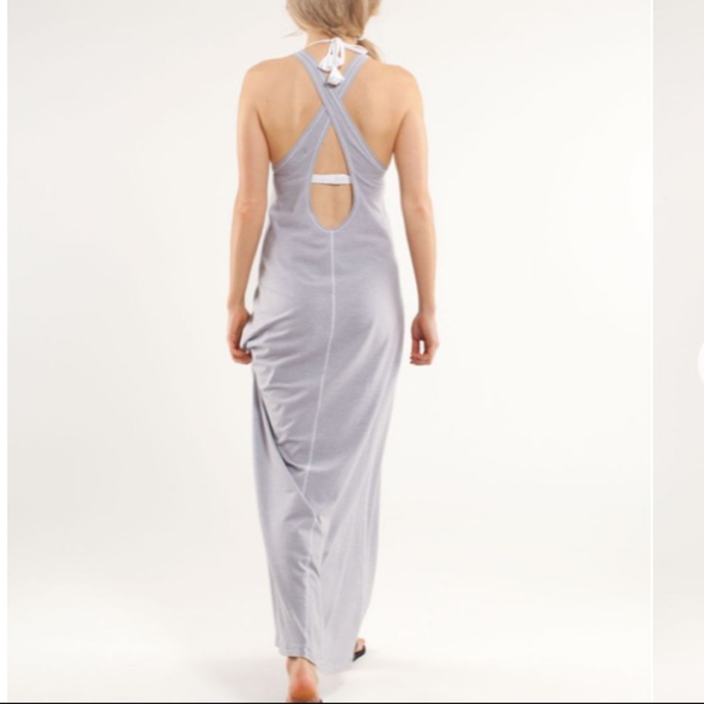 Lululemon Heatwave Maxi Dress 12, WeeStripeFossil